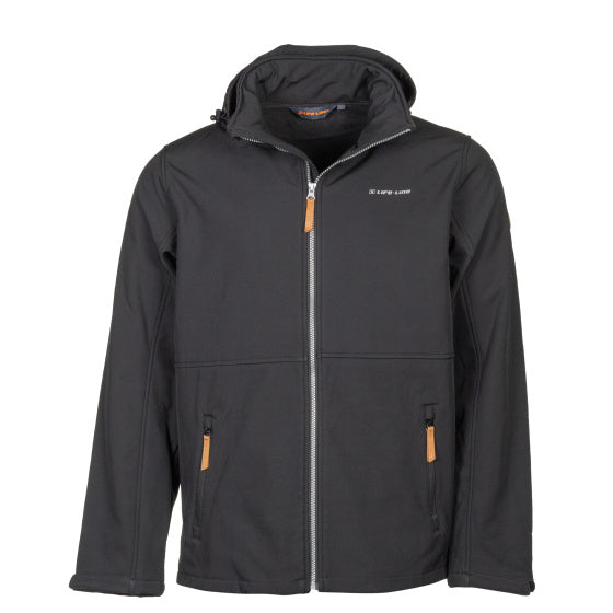 Life Line Kasper Softshell Jacket Mænd sort størrelse L