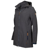 Life Line Kya Softshell Parka Ladies Dark Gray Size 4XL