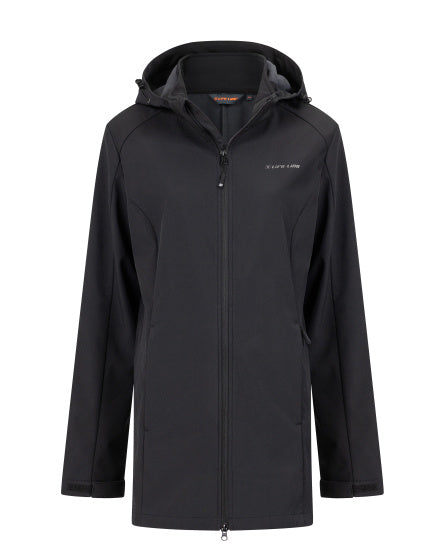 Life Line Wellington Softshell Parka Ladies Black Size 3xl
