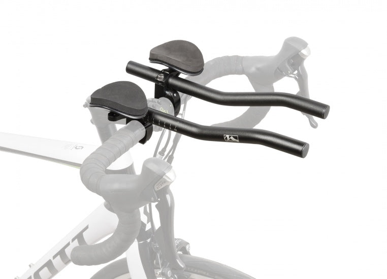 Moidbar de configuration M-Wave Triathlon Aero 25,4 350 31,8 mm noir
