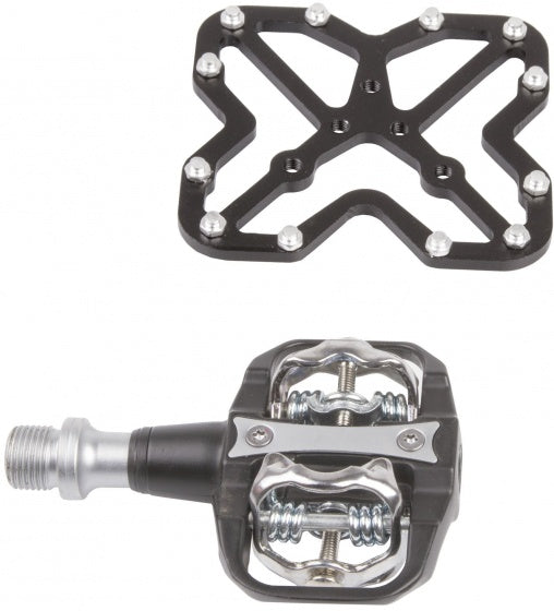 Platforma M-Wave dla SPD i Look Click Pedals Black 2 sztuki