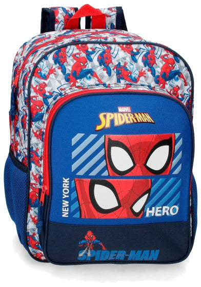 Marvel Spider-Man Hero Backpack Junior Blue Red