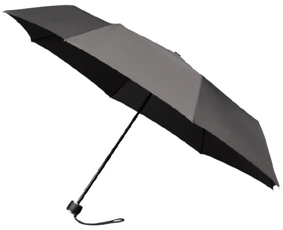 Parapluie pliable minimax avec ouverture à la main Ø 100 cm gris