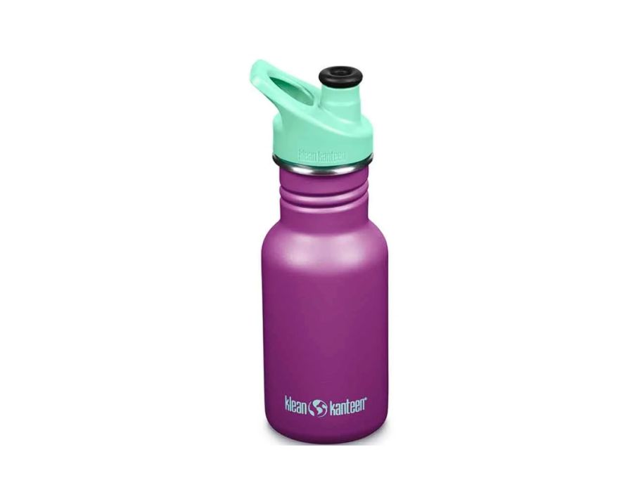 Klean Kanteen Botting Bottle Kid wąskie sportdop 355 ml (12 uncji) winogron