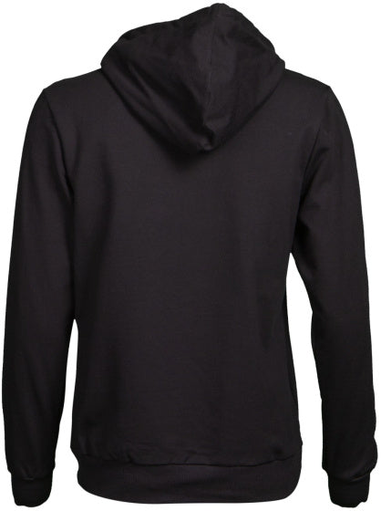 Papillon sved hoody bomuld damer sort størrelse s