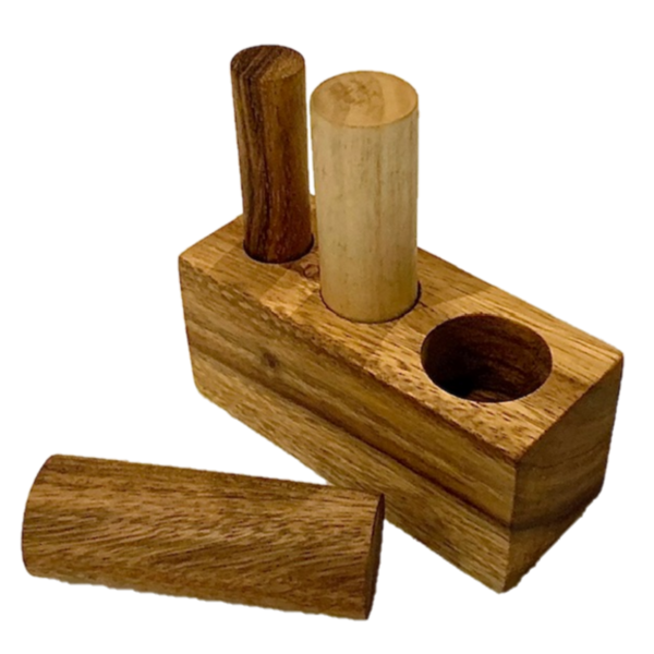 Papoose igrače papoose igrače montessori sorter palice 4pc