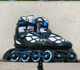 Playlife en ligne patins noir 80 softboot 82a noir taille 42