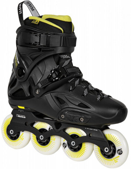 Powerslide en ligne Skates Imperial One 88a Hardboot Black Mt 43 44