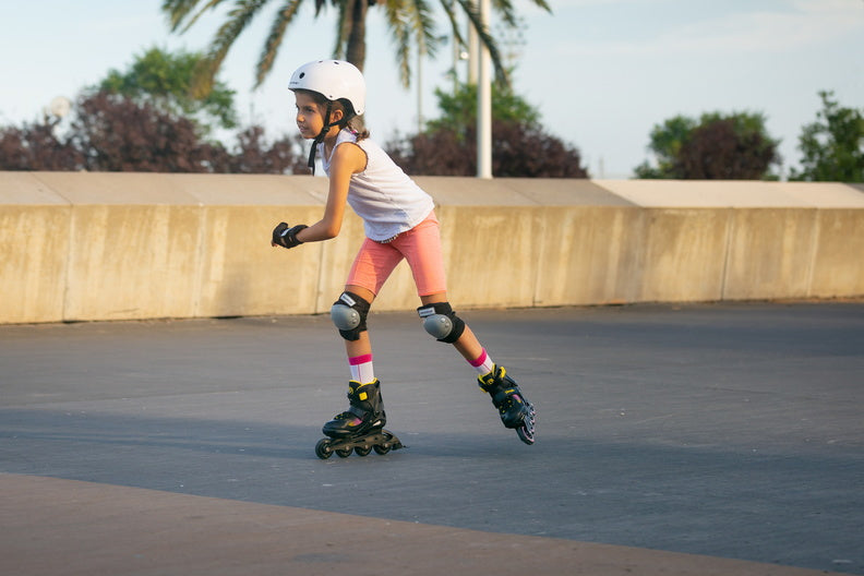 Playlife Inline Skates Joker Hardboot 82A Schwarz gelb Größe 37-40