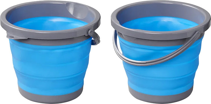 Proplus Offäll Bin fallable 5 Liter 20 x 25 cm blo Grau