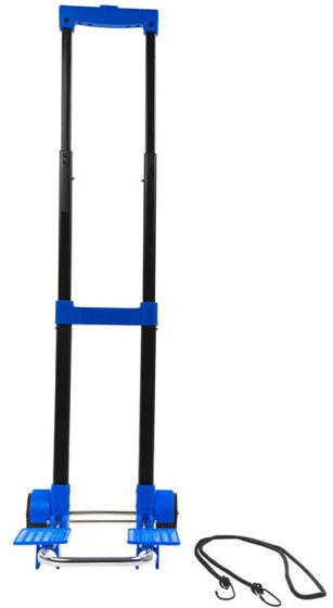 Proplus Piegable Bagugh Trolley da 30 kg in acciaio nero blu