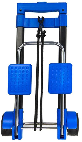 Proplus Piegable Bagugh Trolley da 30 kg in acciaio nero blu
