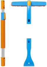 Proplus snow brush and ice scraper with telescopic stem