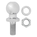 Prophlus -Schlepptabkugel gerade Ø50mm M22 Silber