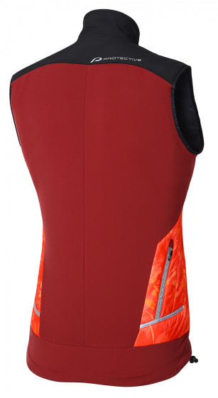 Protective Kierper Warmer p-gemoolt Vugel Dammen polyester rout mt 48