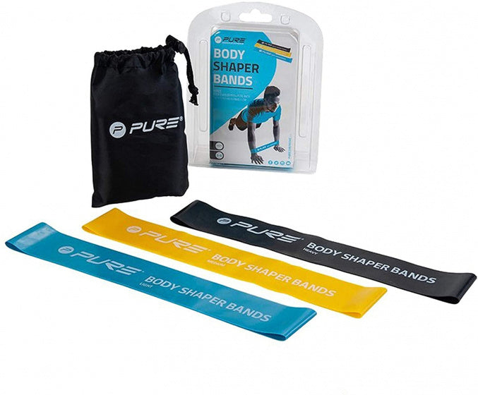 Pure2 Improve Resistance Bands Men 30 x 5 cm Latex 3 pièces