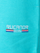 Rucanor Senna Sweatpants Cuff Unbrushed Men Aqua Size S