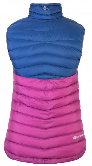Sir Joseph Bodywarmer atol dames polyester bleu rose mt m