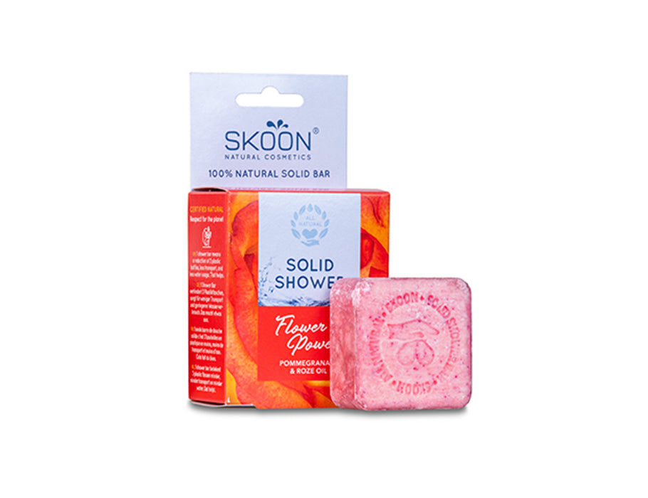Skoon pevná sprchová bar květina 90 gr