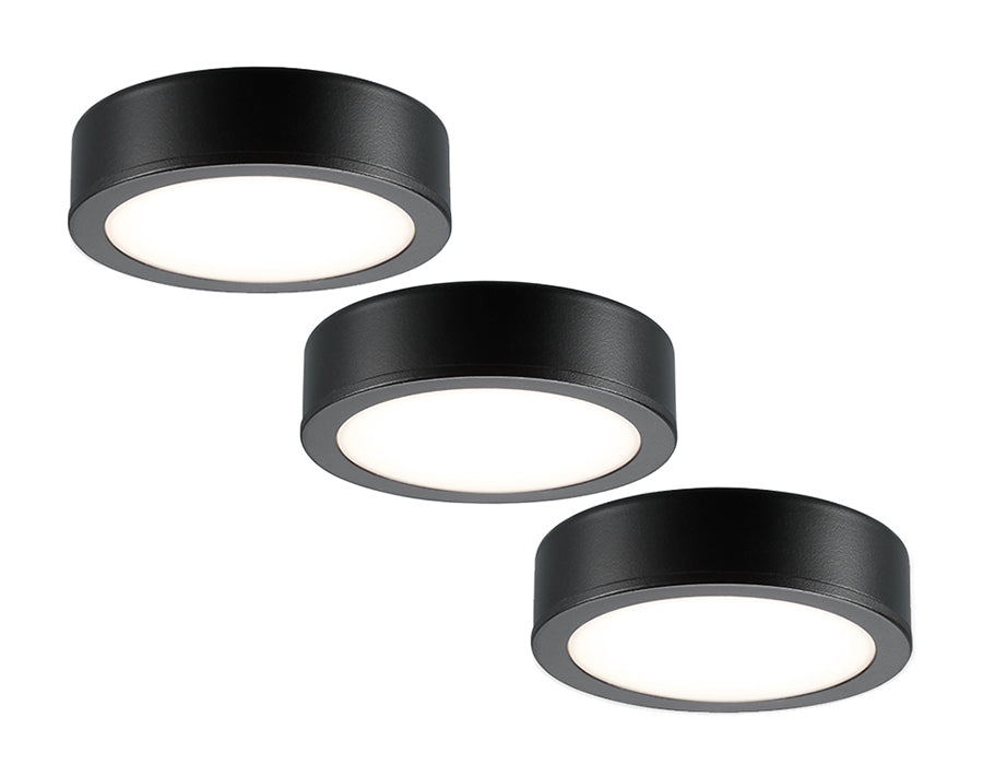 Sylvania Cirkel Keukenspot LED set of 3 270 LM IP20 Black