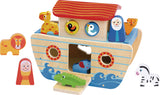Toky Toy Noah's Ark Houten Vormboot 24 månader 18-stycken