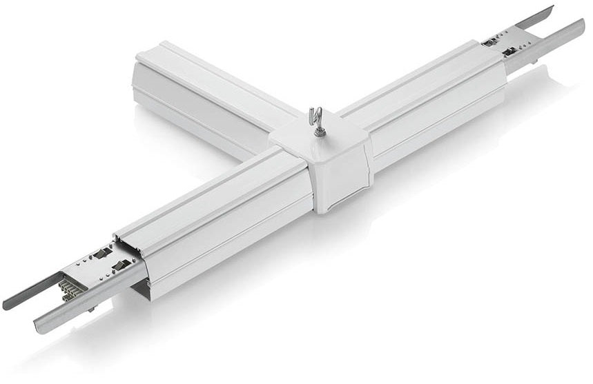 Connecteur V-TAC pour l'éclairage en T Rail S-Shape 8 Filés Silver