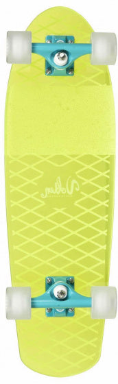 Volten Longboard néon jaune transparent 68,5 cm jaune acrylique